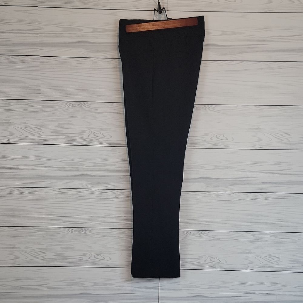 Maurices Dress Pants Black Bootcut High-Rise Trousers Womens Size 12